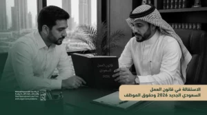 الاستقالة في قانون العمل السعودي