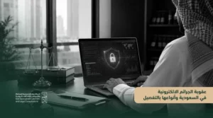 عقوبة الجرائم الالكترونية في السعودية